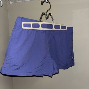 Patagonia Women's Athletic Shorts in Blue